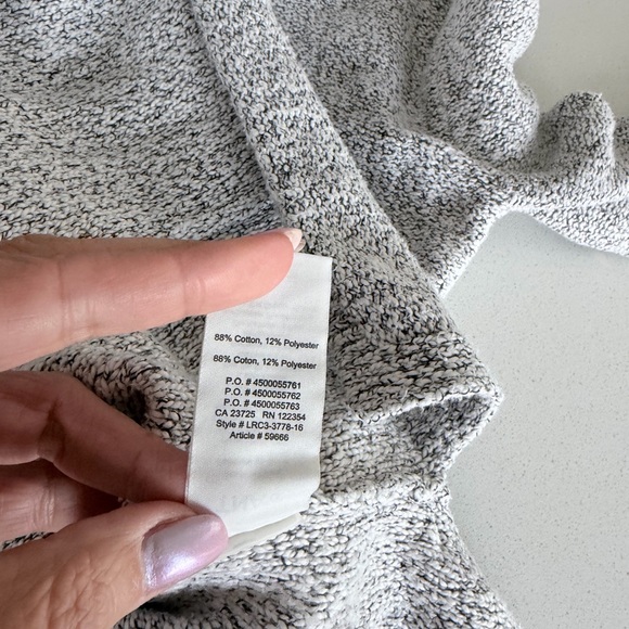 TNA Women's V-Neck Gray Sweater - Picture 8 of 12